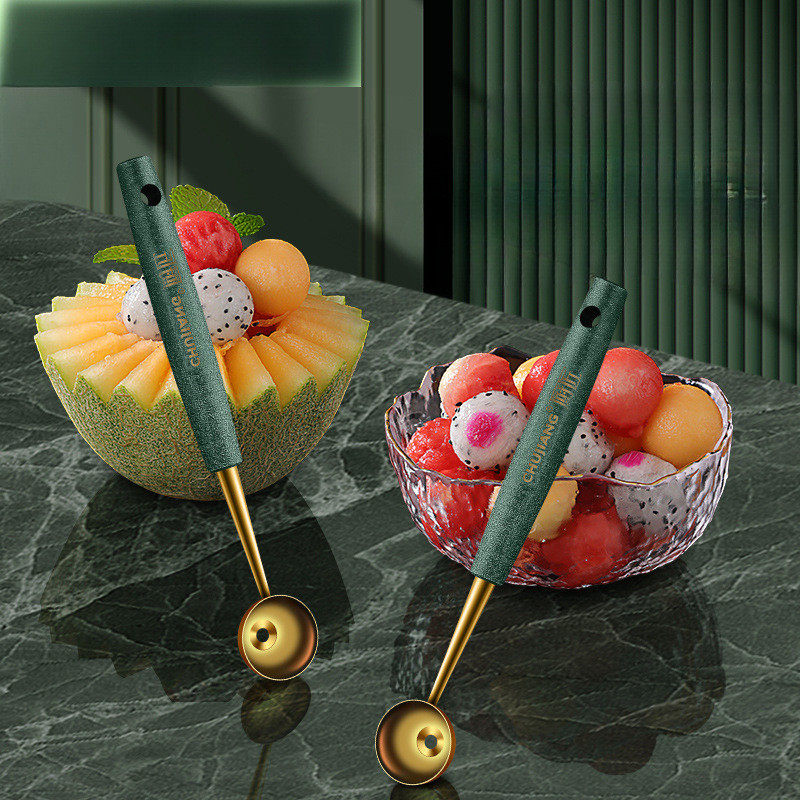 不锈钢水果挖球器切西瓜神器挖冰淇淋勺子水果分割雕花刀西瓜球勺,厨房/烹饪用具,导热盘/解冻盘,淘宝优惠券,粉丝福利购,淘宝优惠卷