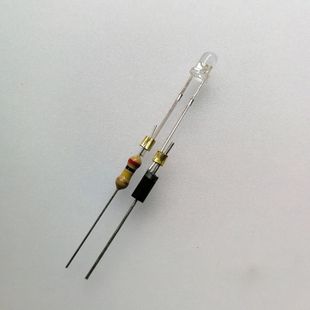 热销led加长脚灯珠加电压灯珠齐纳管灯珠高电阻220v异型灯珠