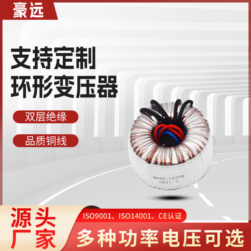 85W环形变压器小功率电源变压器220V转双21V单9V环牛