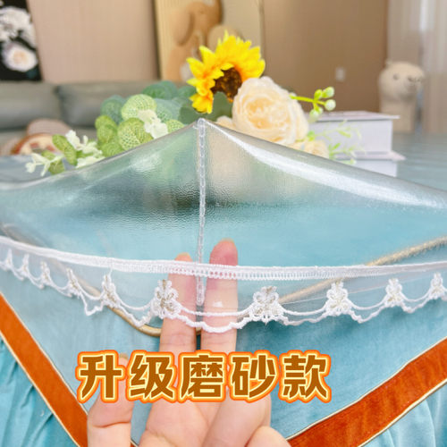 天台华莲透明桌罩烤火罩皮套胶垫软玻璃防水防油防烫电暖桌桌布水