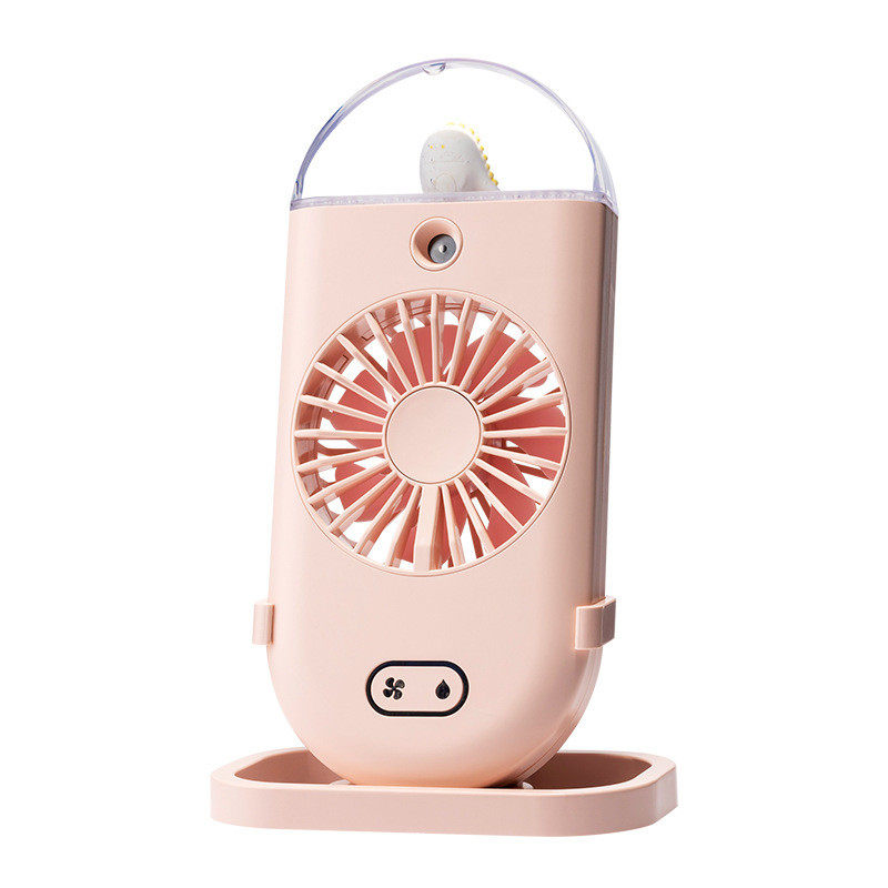 热销可爱萌物造型补水加湿风扇创意静音学生宿舍大风力便携式随身