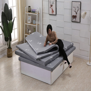 70yf仿乳胶海绵床垫1.5m学生宿舍回弹棉席梦思软垫1.8米加厚高密