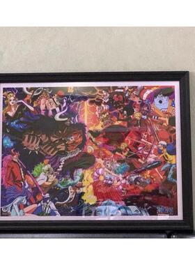 3djp平面塑料拼图制300片600片1000片实木拼图框可定 拼图框