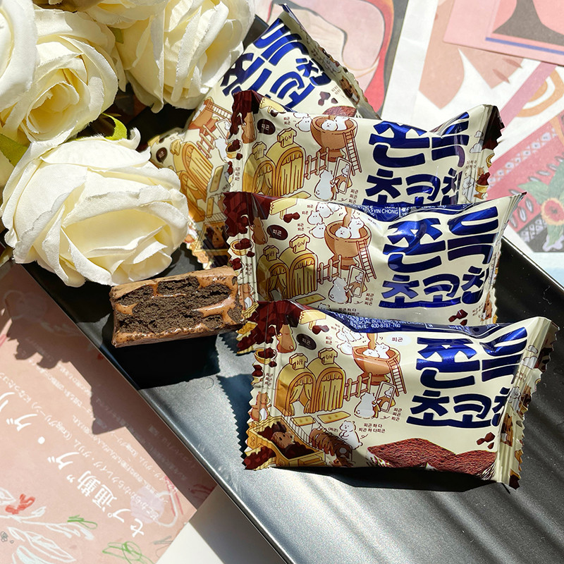 太古屋可可味奶芙雪花酥休闲食品零食创意伴手礼牛轧糖结婚庆喜糖