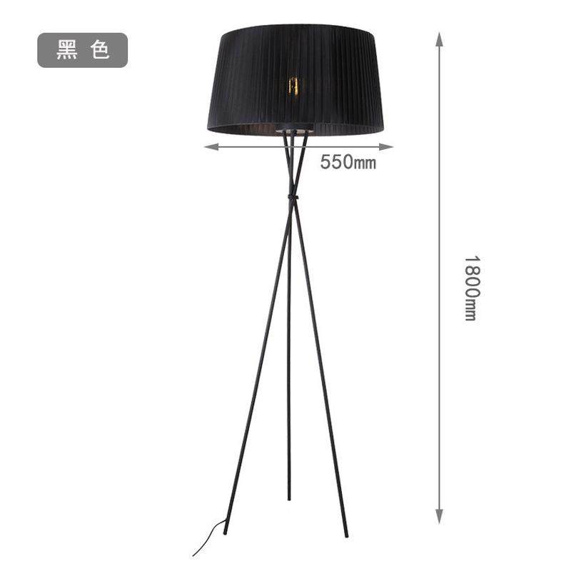 咖啡厅后现代三叉架客厅书房北欧卧室餐厅展厅家用沙发三脚落地灯