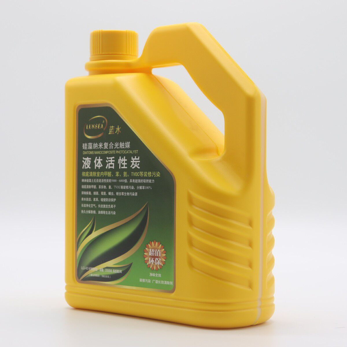llq-h2型硅藻纳米复合活性炭(液体光触媒)