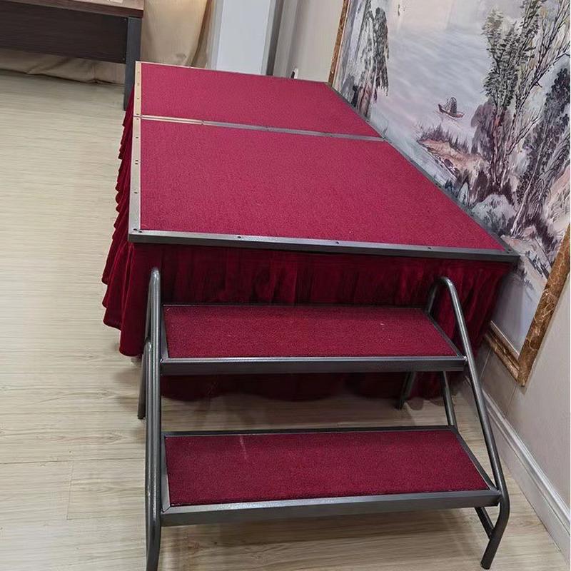酒店升降拼装轮活动可移动舞台板学校带婚庆t台钢铁折叠舞台架子
