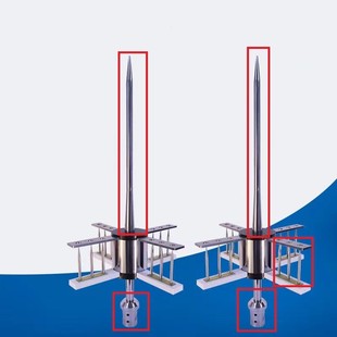 304316不锈钢工业级放电避雷针配件提前避雷针配件接头