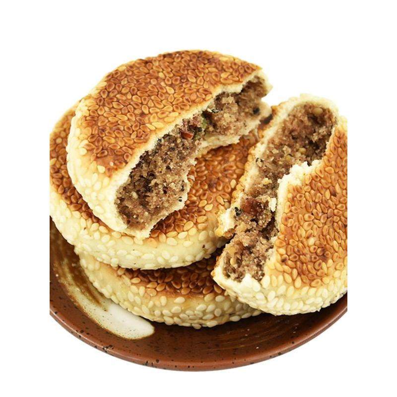 新货安庆岳西特产麻滩河手工小麻饼安徽芝麻饼袋装传统糕点心小吃