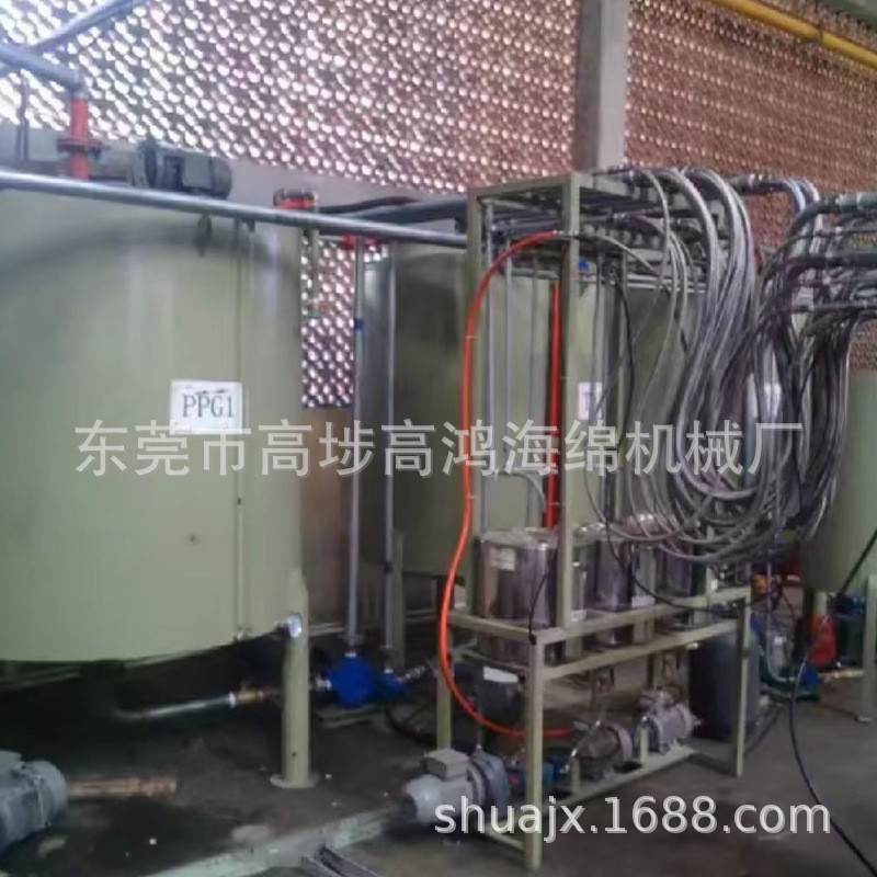 热销床垫睡垫泡绵发泡机生产线自动全自动聚氨酯记忆海绵发泡机械