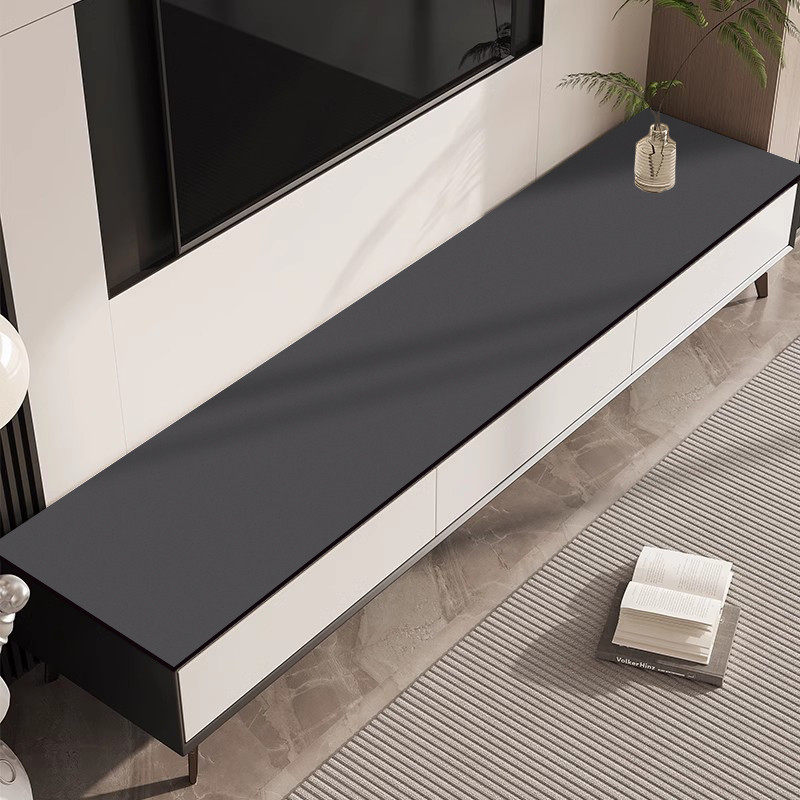 纯色电视柜桌垫硅藻泥吸水防脏长条垫子可裁剪入户玄关柜免洗桌布