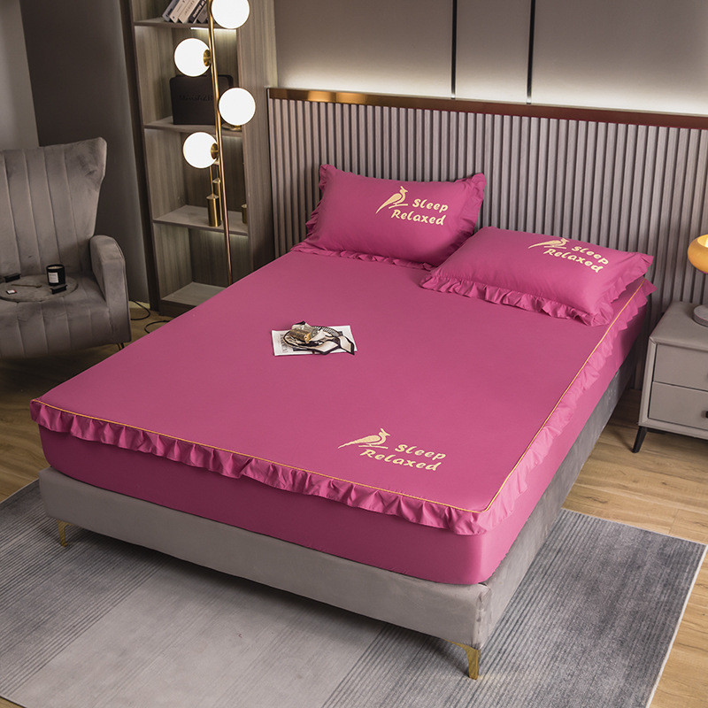 2023年新款床笠单件防滑固定床单席梦思床垫防尘保护套床套罩全包