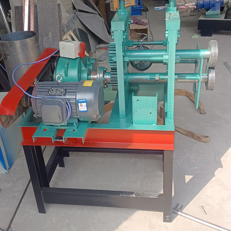 热销方管圆管扁铁法兰动圆机电卷钢筋卷圆机小型铁丝打圈机弯弧机