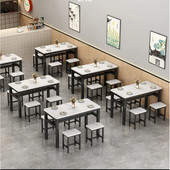 桌椅商用餐饮店小吃店餐桌快餐食堂烧烤饭店早餐店大排档摆摊