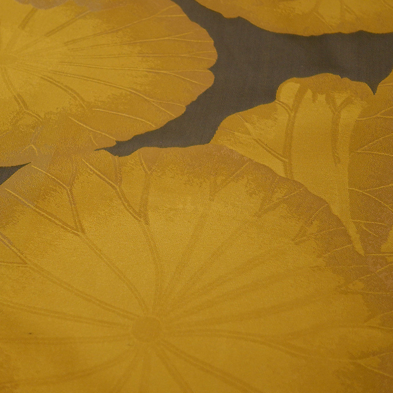 新中式荷塘月色高精密家居红木家具抱枕坐垫织锦缎提花面料面料