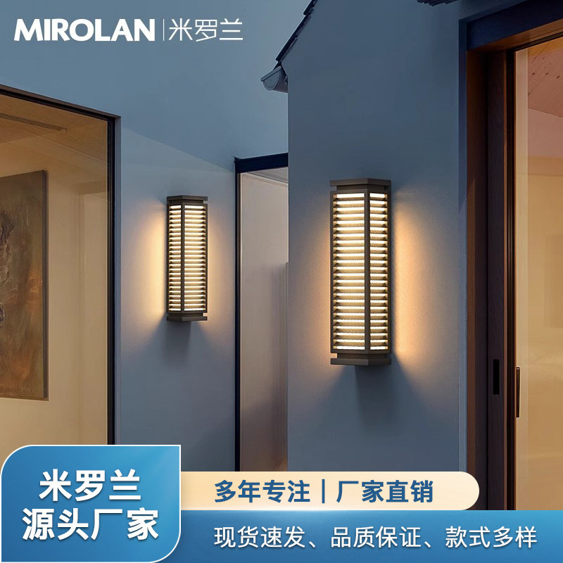 户外壁灯不锈钢别墅庭院灯大门两侧门口壁灯照明室外外墙灯接电款