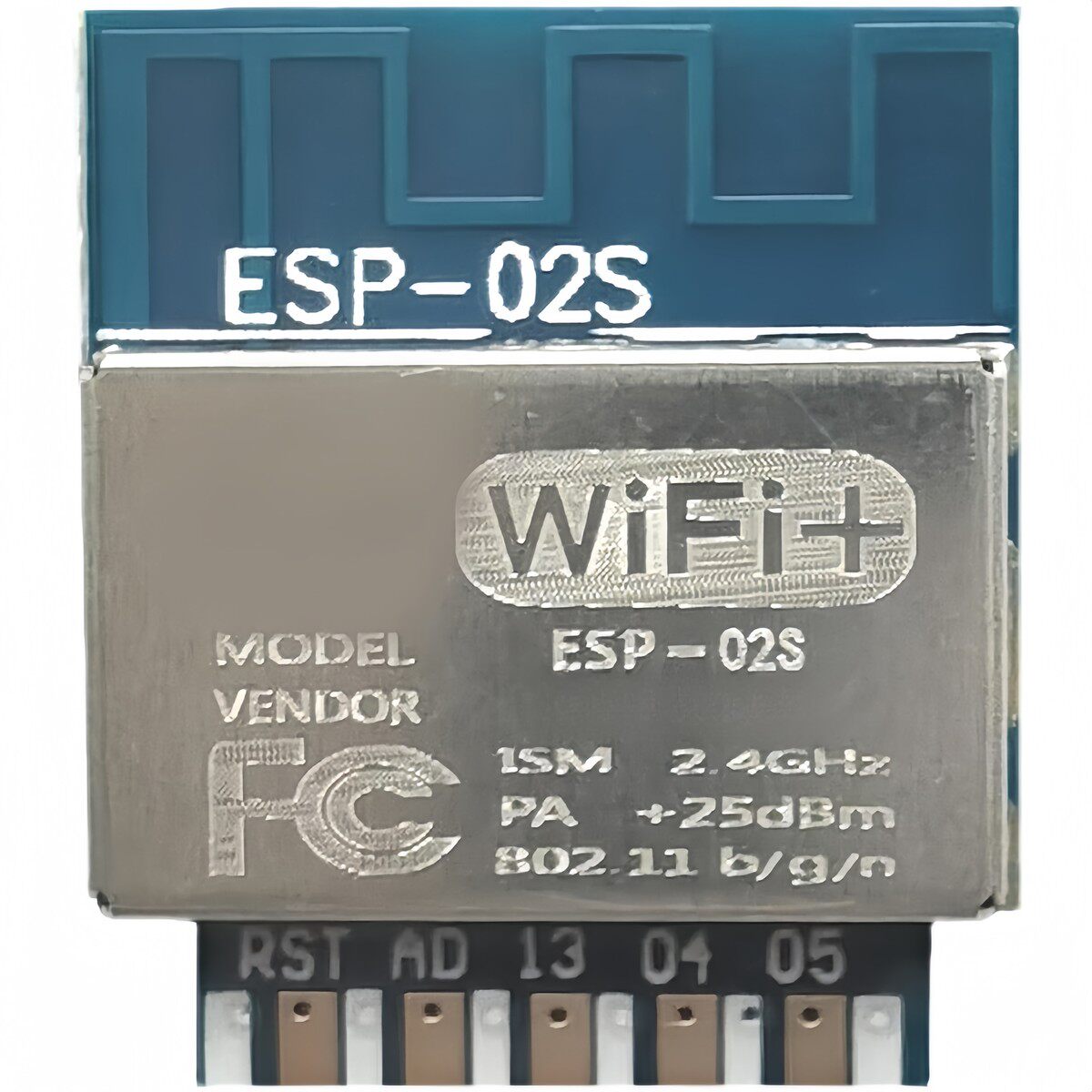 ESP8266 ESP-02S 串行无线Wifi收发器模块与ESP8266兼容，