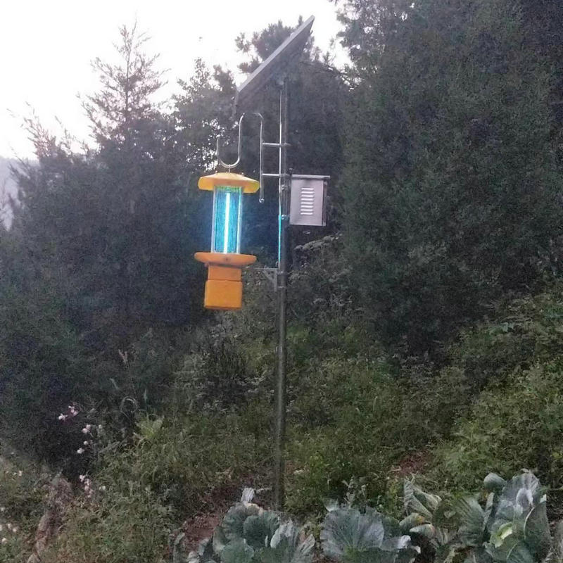 太阳能频振式灭(伊)蚊、农林茶果渔业虫大棚养殖机场诱蔬菜灭蛾灯
