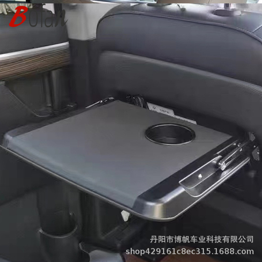 热销适用于广汽传祺gm8靠背电脑桌板后排m8改装传奇多功能车载小