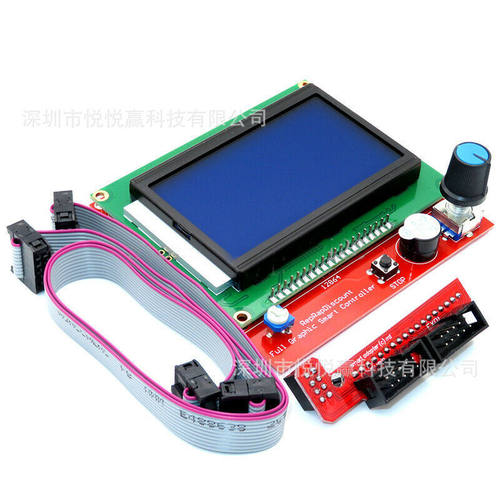 热销3d打印机驱动ranps1.4限位+12864液晶屏+mega2560+4988/8825