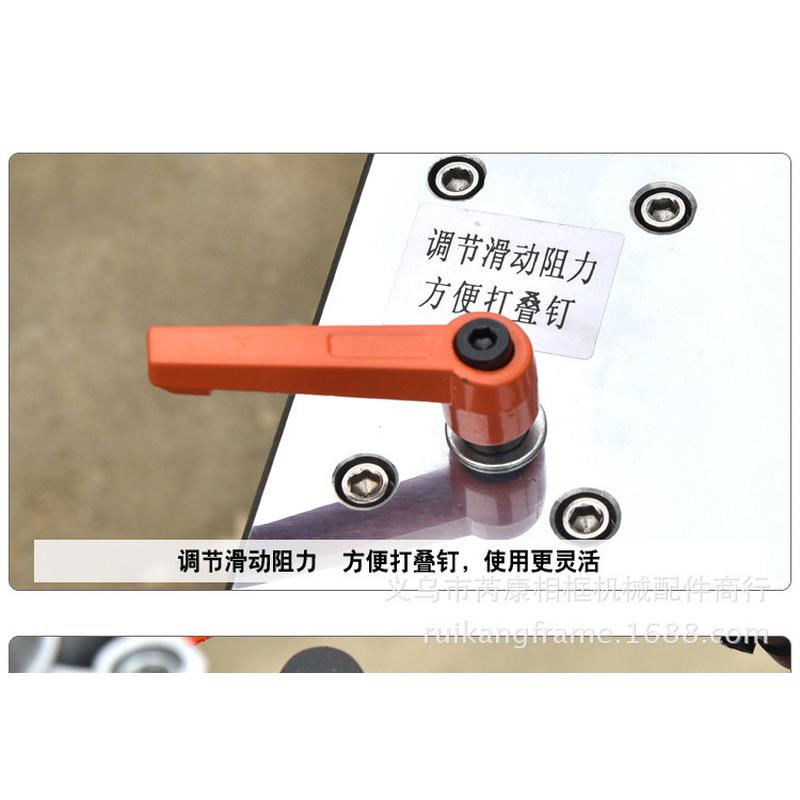 2017年新款6缸机械调模钉角机画框组框机相框钉角角拼机相框机械