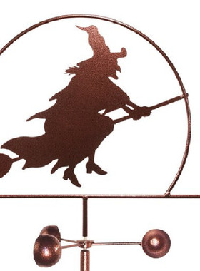 热销巫婆风标金属农场花园剪影跨境电商北美欧洲产品非质量不退换