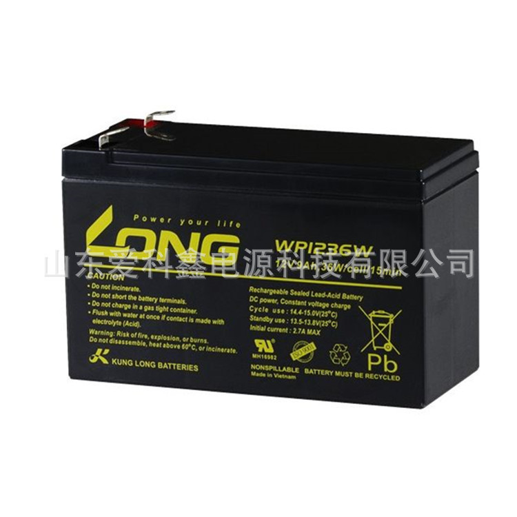 LONG蓄电池WP2.9-12TR 音响电池 广隆蓄电池12V2.9AH