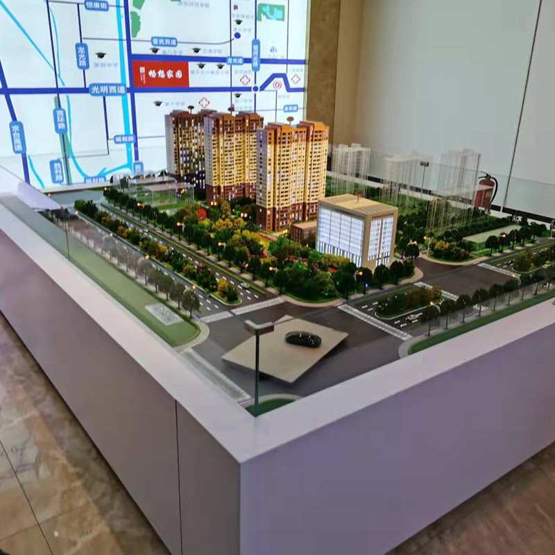 热销沙盘地产模型楼盘户型立体地貌地形场景制作工业农业微缩沙盘