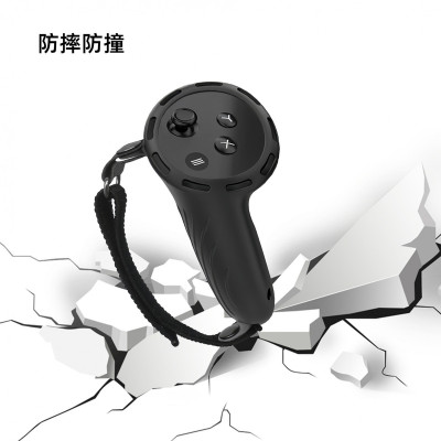 热销For新品metaquest3硅胶保护套绑带quest3S游戏手柄套vr一体机