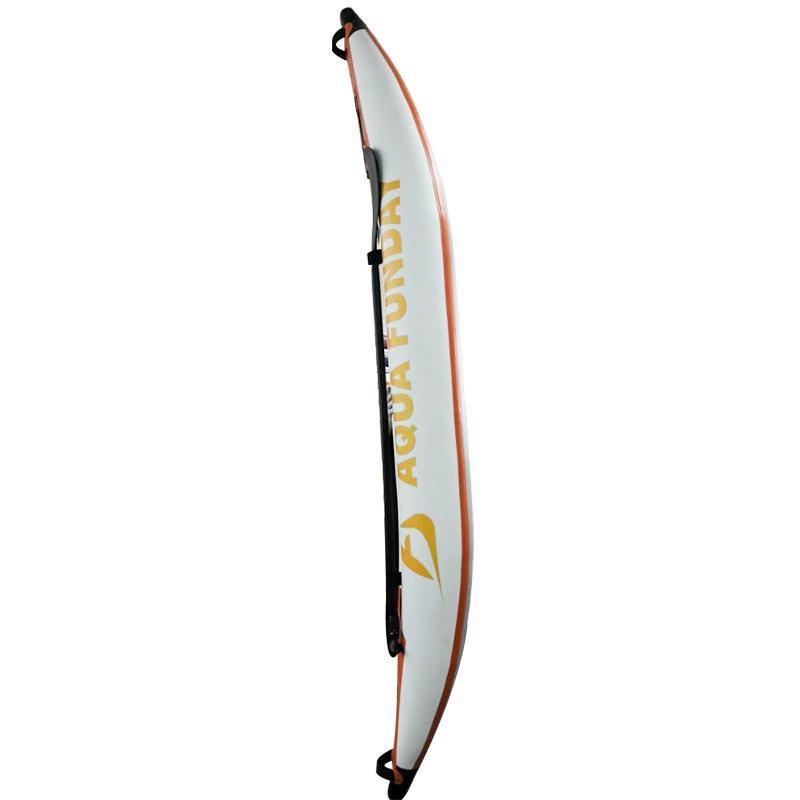 热销pvc浮筒冲锋卡亚克船耐高压户外漂流船皮划艇单人漂流充气独