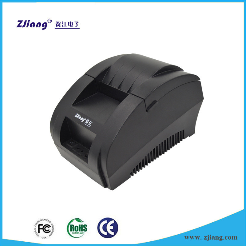 资江ZJ-5890F热敏打印机58mm小票打印机USB票据打印机