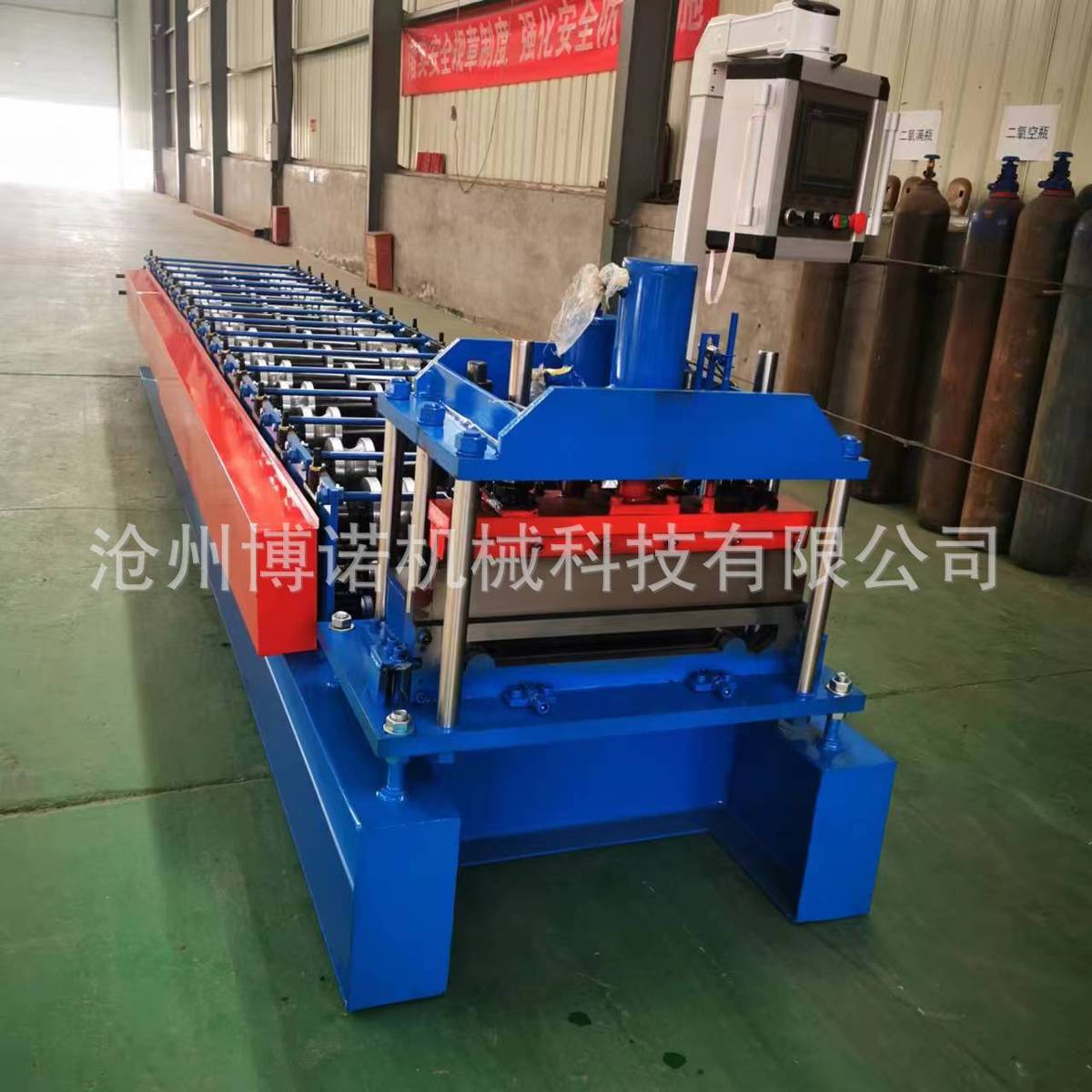 热销全自动围挡压瓦机彩钢花圃冷弯成型压出口设备瓦机