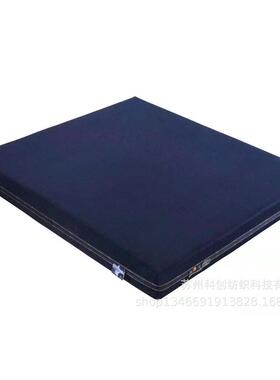 热销6d蓝色条纹席梦思纯3d床垫厂家批发价超透气透热可水洗无弹簧