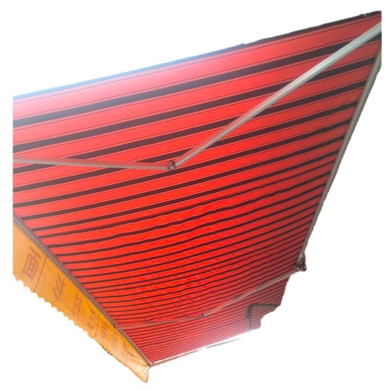 伸缩店铺遮阳雨篷门面遮雨伸缩雨棚曲臂遮阳篷户外遮阳棚棚手摇蓬