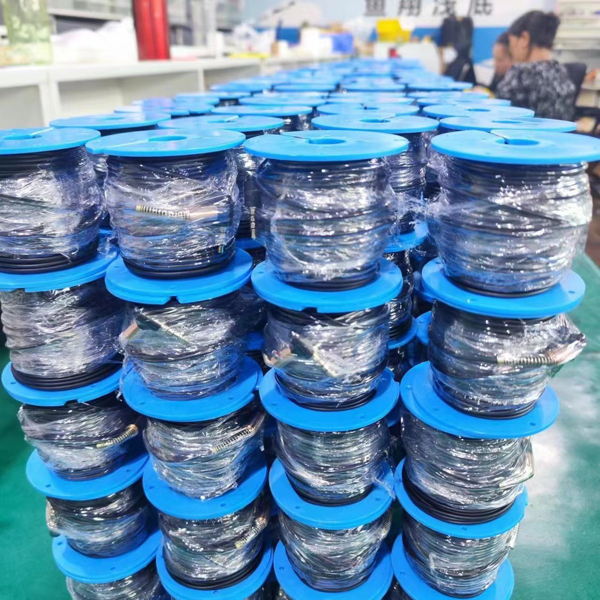 探鱼器渔线 可视锚鱼线专用线 钓鱼线四芯线1.8mm超强拉力漆包铜