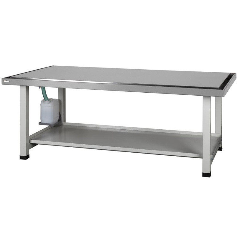 热销汽摩移动式零件清洗重型工作台不锈钢发动机变速箱工作桌拆装