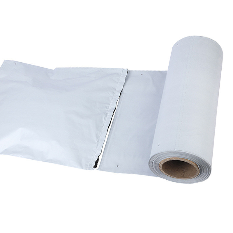 热销快递连卷袋子生产热销白色加厚电商自动打包机包装袋黑色打包