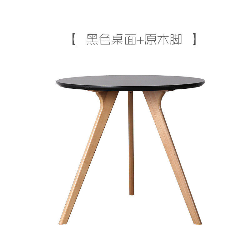 接待桌椅组合桌会议桌办公桌会客洽谈桌休闲小圆桌餐桌北欧简约