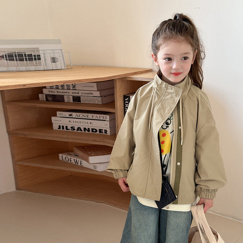 韩版潮童春秋洋气宽松拉链暗扣休闲儿童韩版,童装/婴儿装/亲子装,普通外套,淘宝优惠券,粉丝福利购,淘宝优惠卷