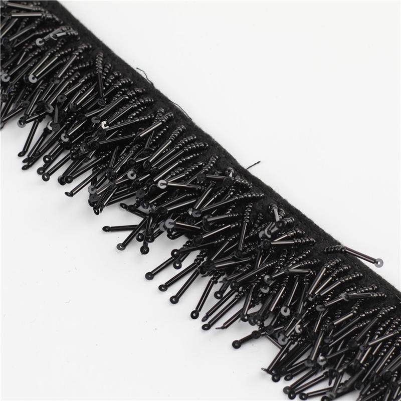 复古舞蹈裙摆服装配饰亮片花边吊手工欧美窗帘穗辅料排须重工流苏