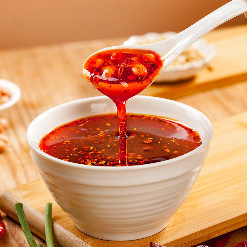 新货川南油辣子蘸料红油辣椒酱四川油泼辣子凉拌菜香辣酱下饭菜辣