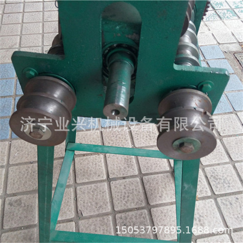 热销手动方管机械式折弯机圆管滚动式成型弯弧机swg-38手摇弯管机