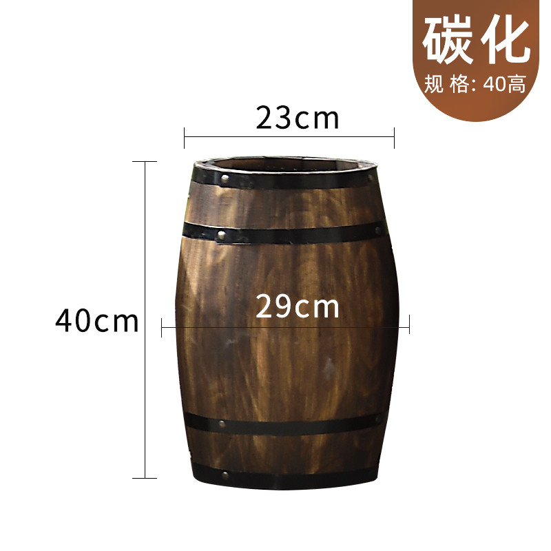 桶橡木咖啡厅酒庄啤酒酒吧庄园装饰红酒桶实木质道具定商场婚庆