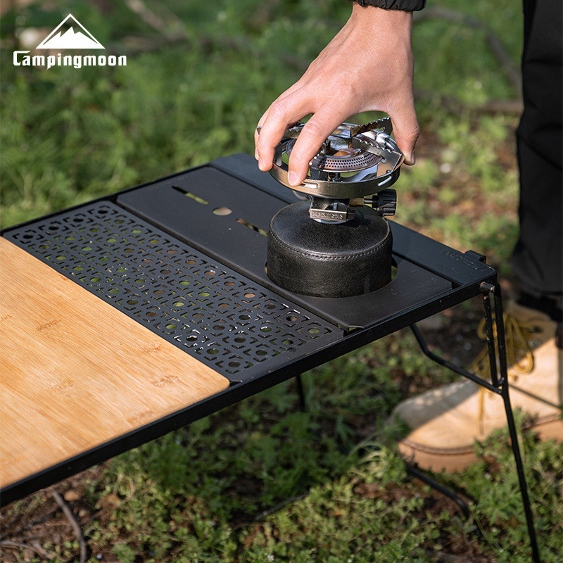 热销野餐曼jp-12户外露营柯日式炉半单元板便携igt组合移动厨房桌