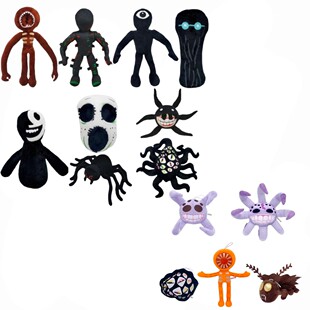 doors roblox Figure毛绒玩具逃离大门公仔怪物娃娃搞怪礼物 玩偶