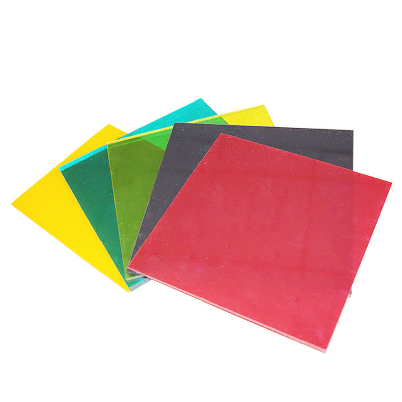透明彩色pc板pc碳散板pc聚扩酯耐力板防静电pc板材粘接加工