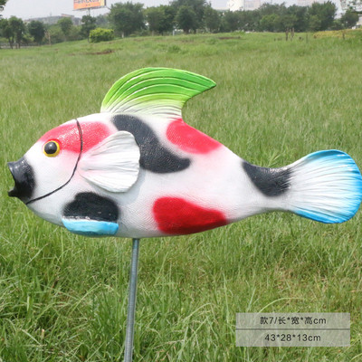 海洋馆海洋热带鱼系列树脂工艺品摆件园林景观小品仿真现代装饰品