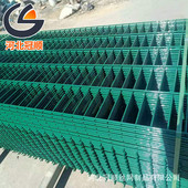 定制双夹丝护栏网养殖围网光伏加粗钢丝围栏656厂家纬丝防护网双