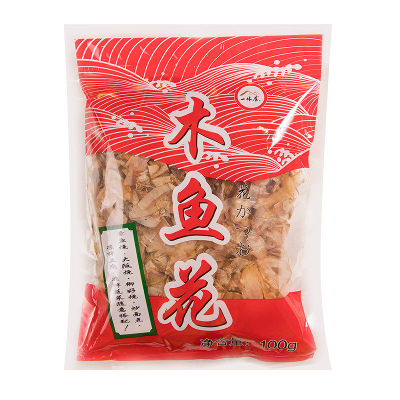 新货日式一休屋木鱼花日本鲣鱼干须柴鱼片章鱼烧煮汤干货家用小包