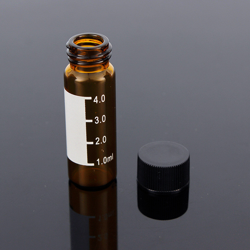 玻璃样品瓶实验室14.7x45刻度玻璃瓶4ml透明实验室批发试剂瓶